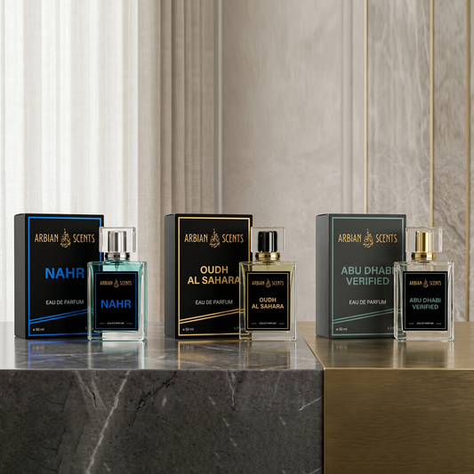 Pack Of Three Luxury Perfumes